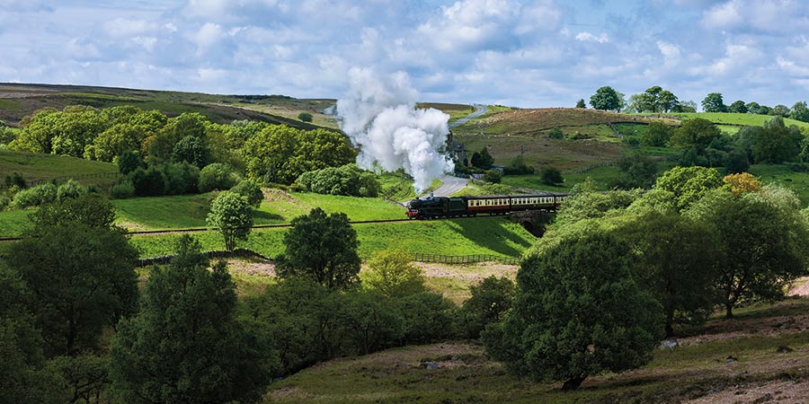 Riding the North Yorkshire Moors Railway
